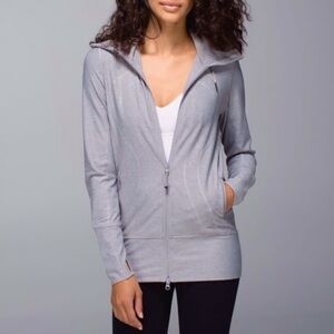 Lululemon - Stride Jacket, Heather Purple-Gray Colour, Size 8, Good Condition